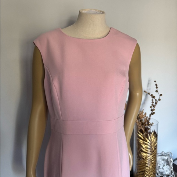 Kasper Soft Pink Midi Dress. Ptp 19” length 40” - Picture 2 of 6
